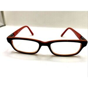 Kilter Eyeglasses K4000 (200) Cocoa 06/16 Black/Red Frames Only Black 47-15-130